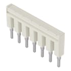 WAGO ELETTRONICA - Ponticello.7 poli.isolato.grigio chiaro 2002-407