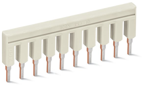 WAGO ELETTRONICA - Ponticello.10 poli.isolato.grigio chiaro