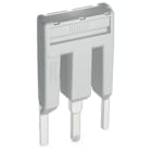 WAGO ELETTRONICA - Ponticello continuo.3 poli.isolato.grigio chiaro