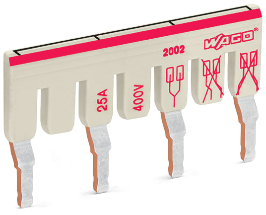 WAGO ELETTRONICA - Ponticello a passo.isolato.grigio chiaro