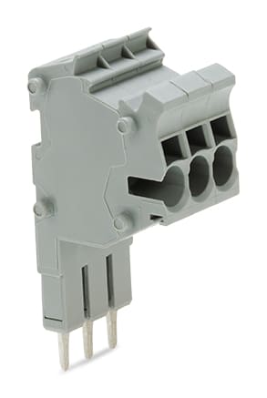 WAGO ELETTRONICA - Connettore modulare TOPJOB®S.modulare.per slot per contatto con ponticello.grigio