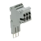 WAGO ELETTRONICA - Connettore modulare TOPJOB®S.modulare.per slot per contatto con ponticello.grigio
