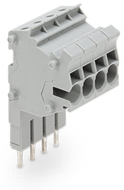 WAGO ELETTRONICA - Connettore modulare TOPJOB®S.modulare.per slot per contatto con ponticello.grigio
