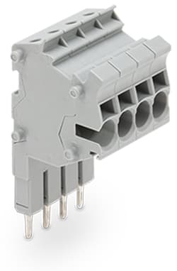 WAGO ELETTRONICA - Connettore modulare TOPJOB®S.modulare.per slot per contatto con ponticello.grigio