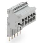 WAGO ELETTRONICA - Connettore modulare TOPJOB®S.modulare.per slot per contatto con ponticello.grigio