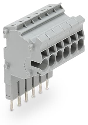 WAGO ELETTRONICA - Connettore modulare TOPJOB®S.modulare.per slot per contatto con ponticello.grigio 2002-556