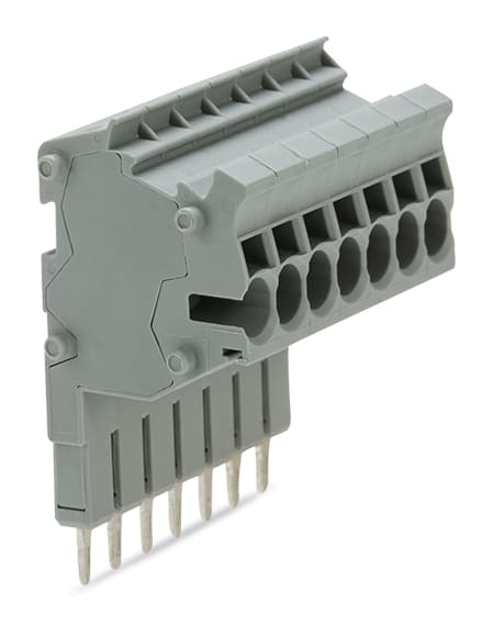 WAGO ELETTRONICA - Connettore modulare TOPJOB®S.modulare.per slot per contatto con ponticello.grigio