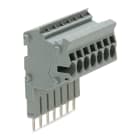 WAGO ELETTRONICA - Connettore modulare TOPJOB®S.modulare.per slot per contatto con ponticello.grigio
