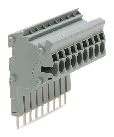 WAGO ELETTRONICA - Connettore modulare TOPJOB®S.modulare.per slot per contatto con ponticello.grigio 2002-559