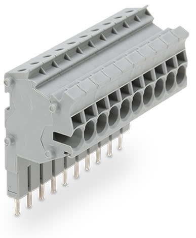 WAGO ELETTRONICA - Connettore modulare TOPJOB®S.modulare.per slot per contatto con ponticello.grigio
