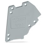 WAGO ELETTRONICA - Piastra terminale.per modulo di test a innesto TOPJOB®S modulare.grigio