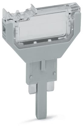 WAGO ELETTRONICA - Custodia vuota a innesto.larghezza 5,2 mm.2 poli.grigio