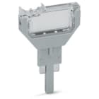 WAGO ELETTRONICA - Custodia vuota a innesto.larghezza 5,2 mm.2 poli.grigio