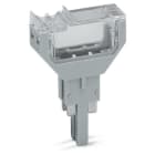 WAGO ELETTRONICA - Custodia vuota a innesto.larghezza 10,4 mm.4 poli.grigio