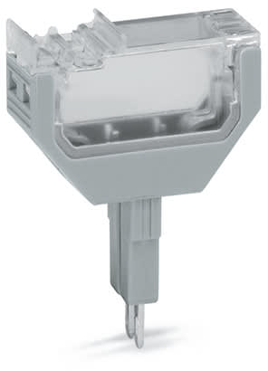 WAGO ELETTRONICA - Custodia vuota a innesto.larghezza 10,4 mm.2 poli.grigio