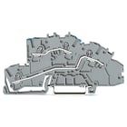 WAGO ELETTRONICA - Morsetto per installazione a più piani.N/L.Push-in CAGE CLAMP®.grigio