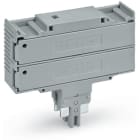 WAGO ELETTRONICA - Spina fusibilata doppia.larghezza 10,4 mm.grigio