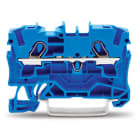 WAGO ELETTRONICA - Morsetto passante per 2 conduttori.4 mm².per applicazioni Ex-e-II e Ex-i.blu 2004-1204