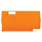 WAGO ELETTRONICA - Piastra di separazione.spessore 2 mm.sporgente.arancione