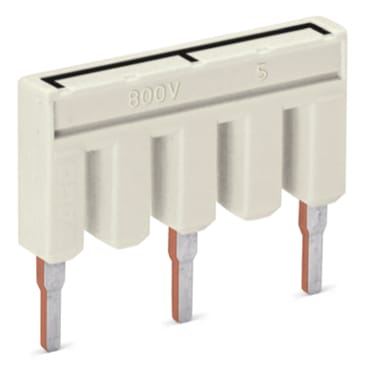 WAGO ELETTRONICA - Ponticello per punto stella.3 poli.isolato.grigio chiaro 2004-405/011-000