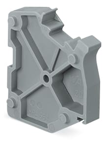 WAGO ELETTRONICA - Modulo cieco.modulare.ad es. per saltare morsetti ponticellati.grigio 2004-549