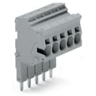WAGO ELETTRONICA - Connettore modulare TOPJOB®S.modulare.per slot per contatto con ponticello.grigio 2004-555