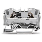 WAGO ELETTRONICA - Morsetto passante per 2 conduttori.6 mm².adatto per applicazioni Ex e II.grigio