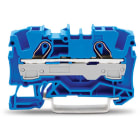WAGO ELETTRONICA - Morsetto passante per 2 conduttori.6 mm².per applicazioni Ex-e-II e Ex-i.blu
