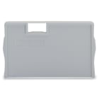 WAGO ELETTRONICA - Piastra di separazione.spessore 2 mm.sporgente.grigio 2006-1293