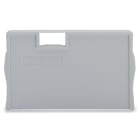WAGO ELETTRONICA - Piastra di separazione.spessore 2 mm.sporgente.grigio