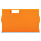WAGO ELETTRONICA - Piastra di separazione.spessore 2 mm.sporgente.arancione