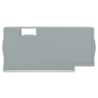 WAGO ELETTRONICA - Piastra di separazione.spessore 2 mm.sporgente.grigio