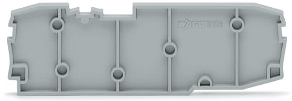 WAGO ELETTRONICA - Piastra intermedia.larghezza 2,9 mm.grigio 2006-1695