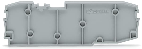 WAGO ELETTRONICA - Piastra intermedia.larghezza 2,9 mm.grigio