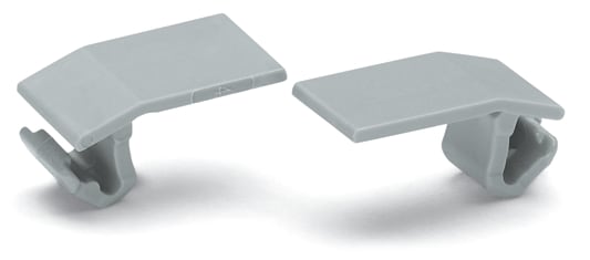 WAGO ELETTRONICA - Spina di chiusura.per innesto conduttore e apertura di azionamento.grigio