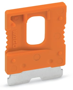 WAGO ELETTRONICA - Spina sezionatrice per morsetti di base.per usare un morsetto base come morsetto sezionatore.arancione