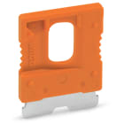 WAGO ELETTRONICA - Spina sezionatrice per morsetti di base.per usare un morsetto base come morsetto sezionatore.arancione