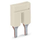 WAGO ELETTRONICA - Ponticello.2 poli.isolato.grigio chiaro