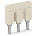 WAGO ELETTRONICA - Ponticello.3 poli.isolato.grigio chiaro