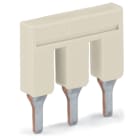 WAGO ELETTRONICA - Ponticello.3 poli.isolato.grigio chiaro