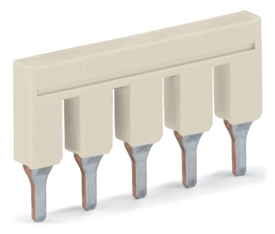 WAGO ELETTRONICA - Ponticello.5 poli.isolato.grigio chiaro