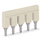 WAGO ELETTRONICA - Ponticello.5 poli.isolato.grigio chiaro