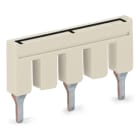 WAGO ELETTRONICA - Ponticello per punto stella.3 poli.isolato.grigio chiaro