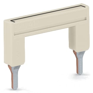 WAGO ELETTRONICA - Ponticello.da 1 a 4.isolato.grigio chiaro