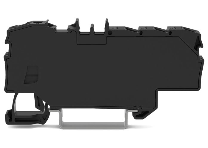 WAGO ELETTRONICA - Morsetto di distribuzione.con slot operativi.1 x 6 mm² / 6 x 1,5 mm².nero