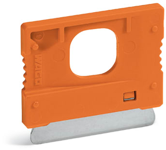 WAGO ELETTRONICA - Spina sezionatrice per morsetti di base.per usare un morsetto base come morsetto sezionatore.arancione 2006-8401
