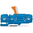 WAGO ELETTRONICA - Morsetto sezionatore/di test per 2 conduttori.con sezionatore a coltello pivotante.con opzione per prova.blu 2006-8674