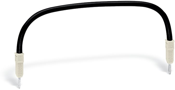 WAGO ELETTRONICA - Ponticello a filo a innesto.1,5 mm².isolato.nero