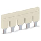 WAGO ELETTRONICA - Ponticello.5 poli.isolato.grigio chiaro