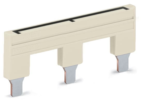 WAGO ELETTRONICA - Ponticello per punto stella.3 poli.isolato.grigio chiaro 2010-405/011-000